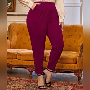 5️⃣ for 2️⃣5️⃣ High Waisted Pleat Front Stretch Pants, 2XL